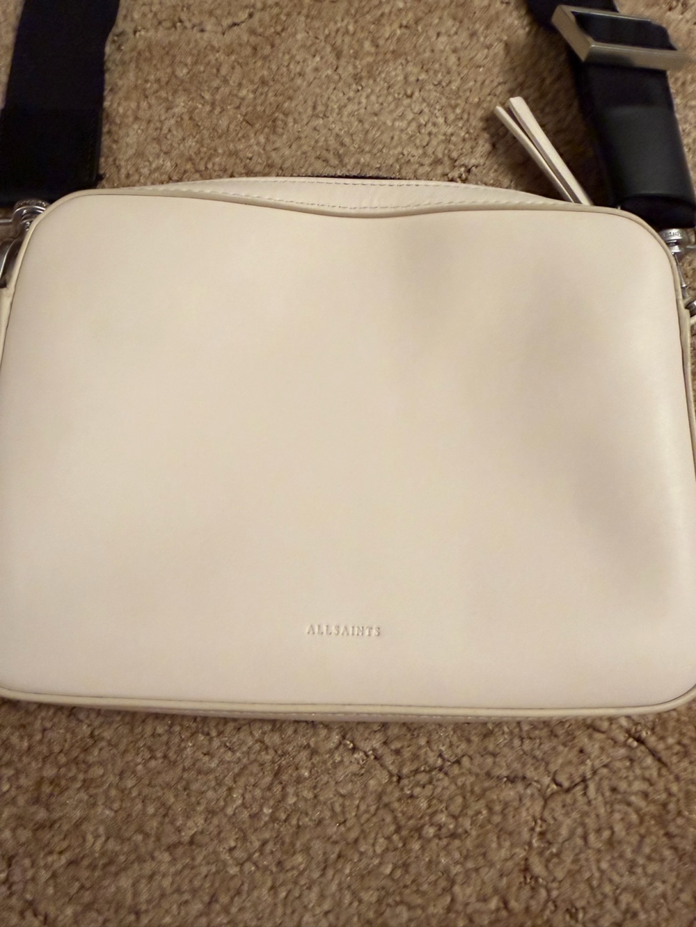 AllSaints Black Leather Interior Label - Picture 2 of 13